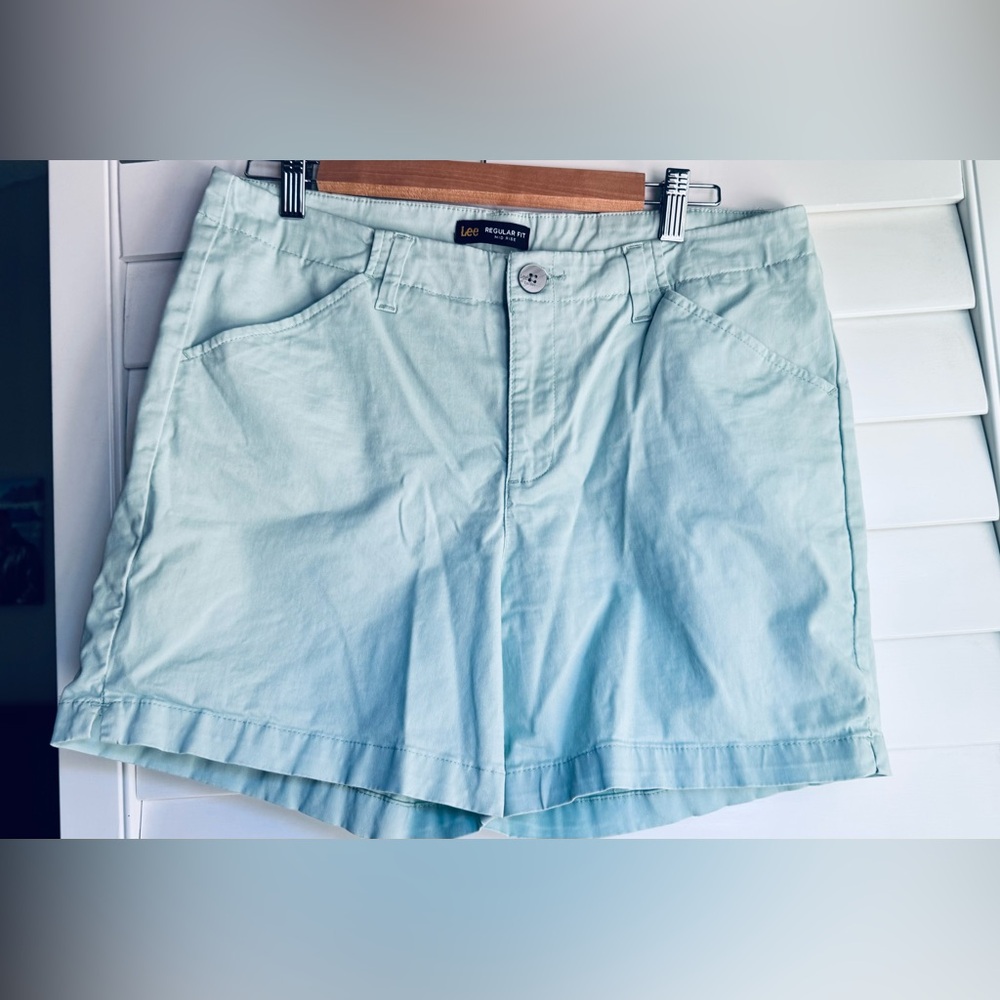 Lee Women's Soft Aqua Shorts